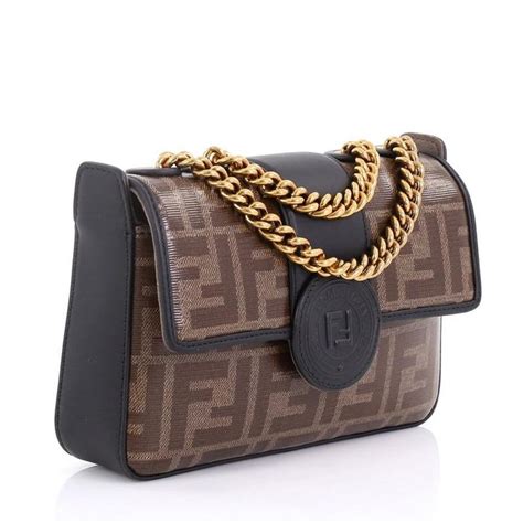 fendi 1974 mini canvas crossbody bag|fendi bag pre owned.